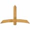 Ekena Millwork Bellingham Rough Sawn Timber Gable Bracket, Western Red Cedar, 60"W x 38"H x 2"D x 6"F, 15/12 Pitch GBW060X38X0206BEL00RWR - alternate 1